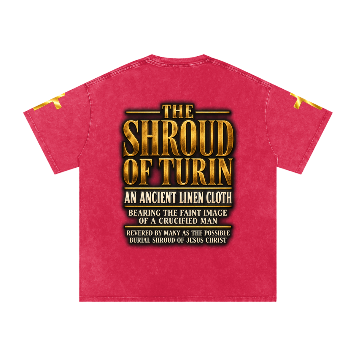 Jubilore "SOT" Snow Washed Oversized Cotton T-Shirt