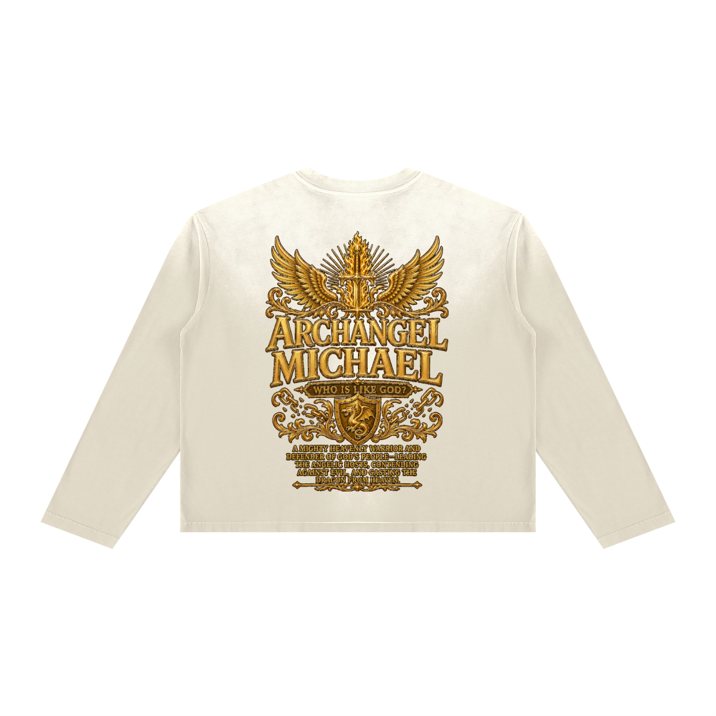 Jubilore "Michael" Unisex Sunfade Boxy Long Sleeve T-Shirt