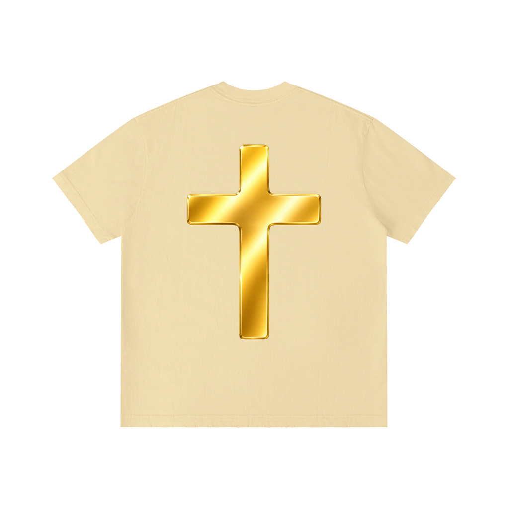Jubilore "Jesus Is LORD" Unisex Vintage Wash Distressed T-Shirt