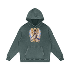 Jubilore "Dominions" Snow Washed Loose Cotton Hoodie