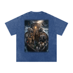 Jubilore "Noah" Snow Washed Oversized Cotton T-Shirt