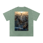 Jubilore "Three Wise Men" Snow Washed Oversized Cotton T-Shirt