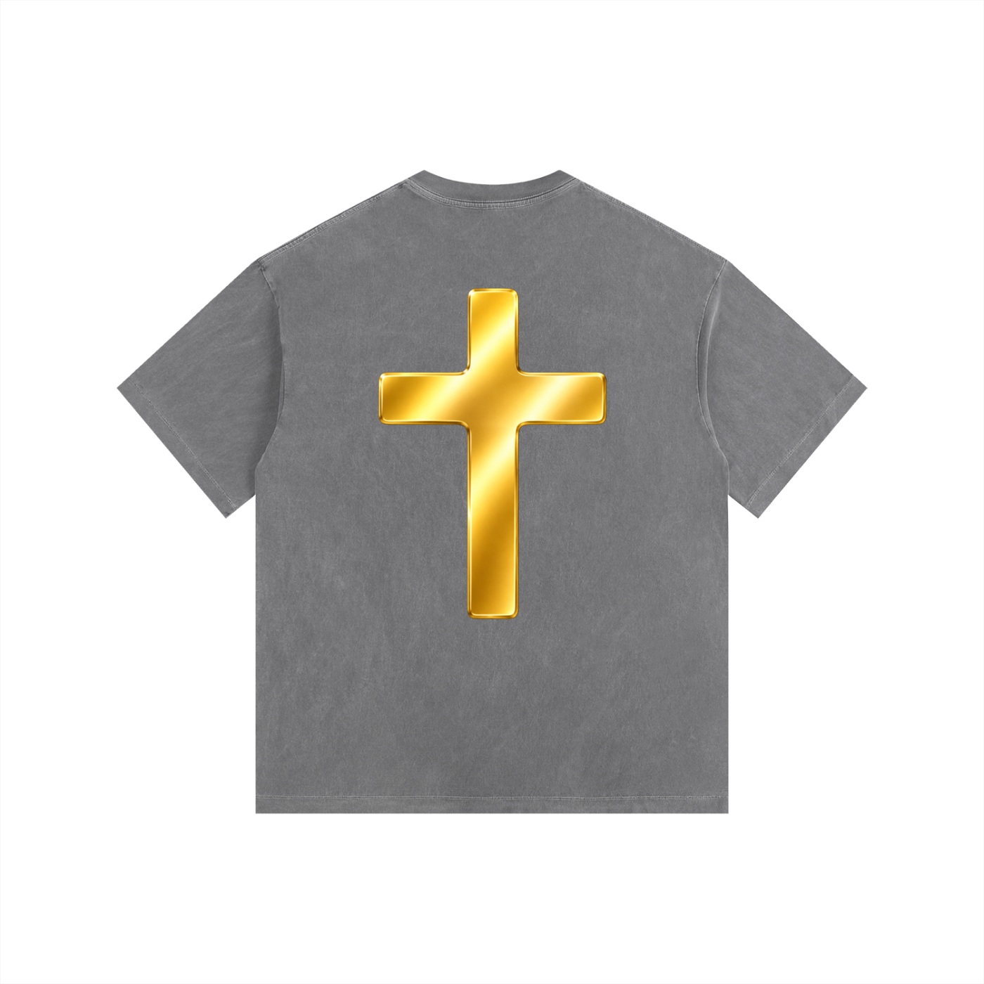 Jubilore "Jesus Is LORD" Vintage Washed Oversized Cotton T-Shirt