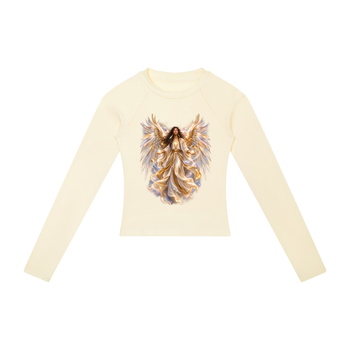 Jubiloré "Virtues" Women’s Slim Raglan Long Sleeve T-Shirt
