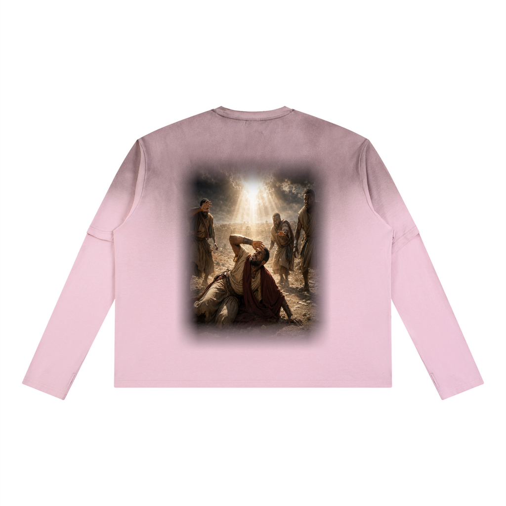 Jubilore “Paul” Unisex Vintage Wash Layered T-Shirt