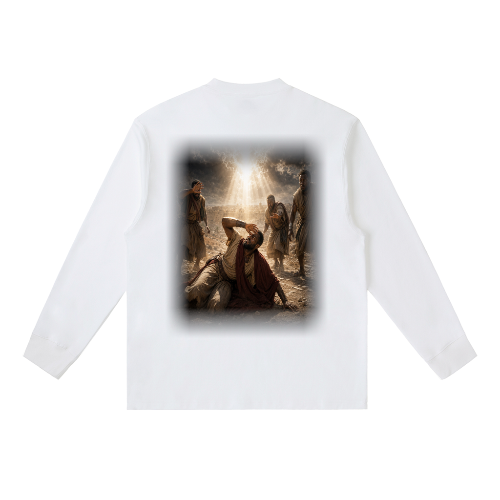 Jubilore "Paul" Essential Crewneck Long-Sleeve T-Shirt