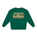 Jubilore "AMMT" Unisex Loose Crewneck Sweatshirt