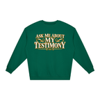 Jubilore "AMMT" Unisex Loose Crewneck Sweatshirt
