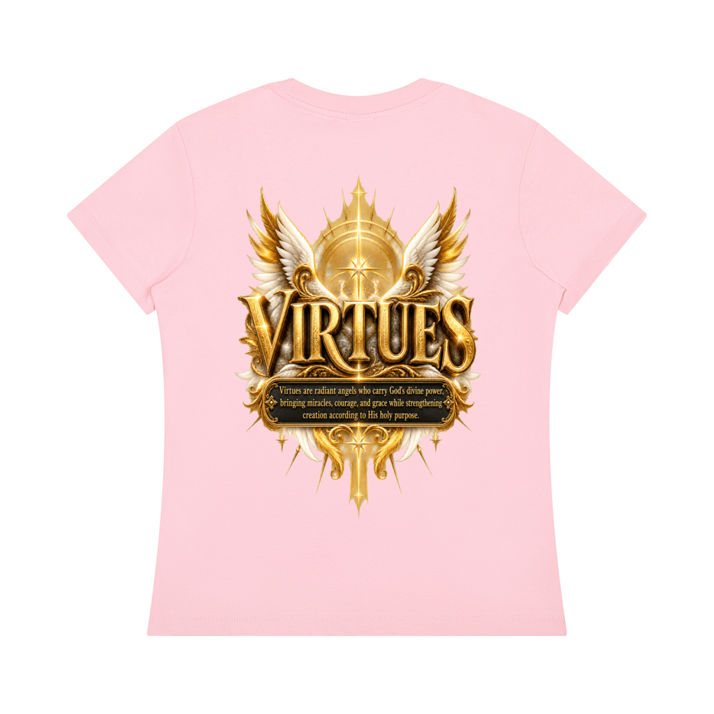 Jubiloré "Virtues" Women's Regular Fit Crewneck T-Shirt