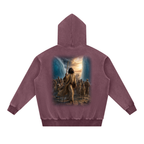 Jubilore "Moses" Snow Wash Fleece Oversize Hoodie
