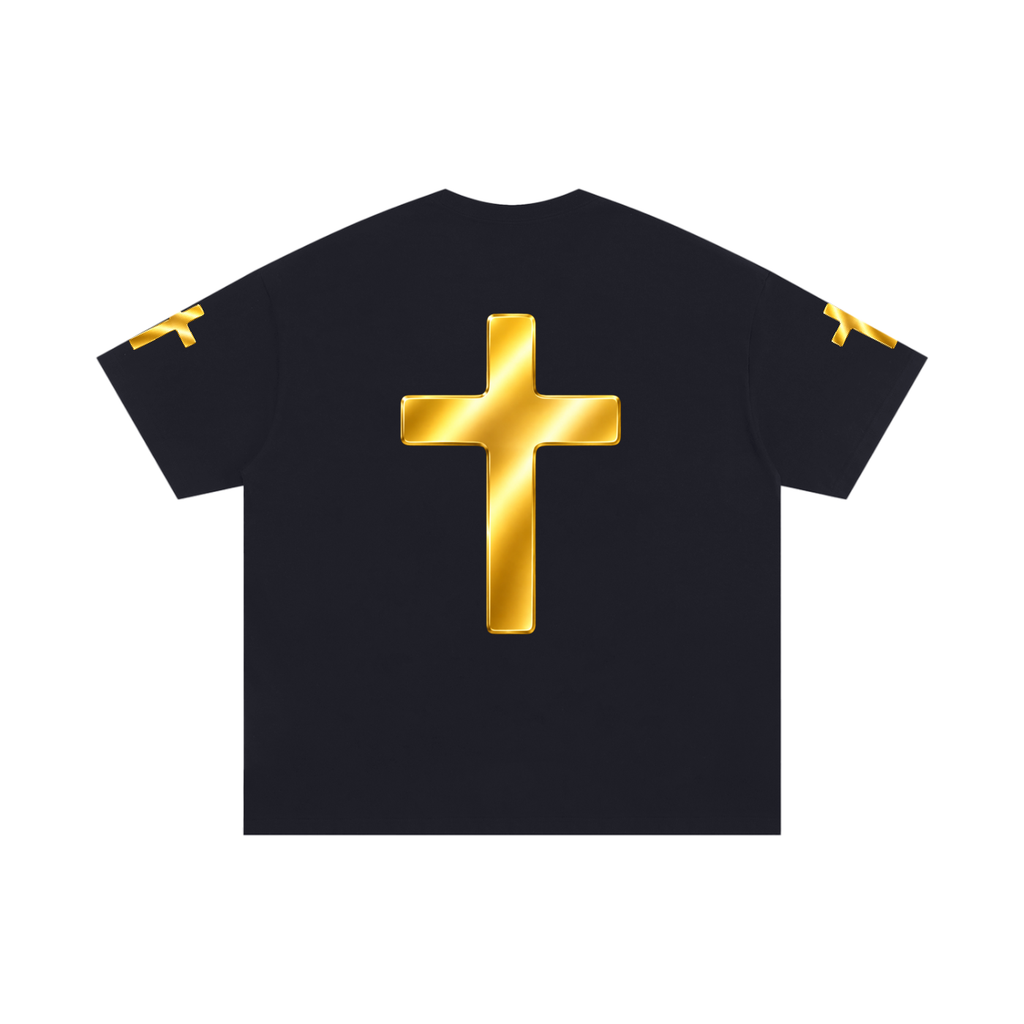 Jubilore "Jesus Is LORD" Unisex Oversized Cotton T-Shirt