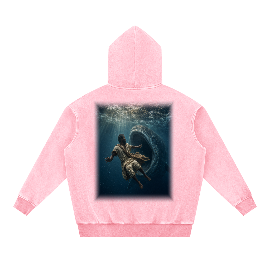 Jubilore "Jonah" Snow Wash Fleece Oversize Hoodie
