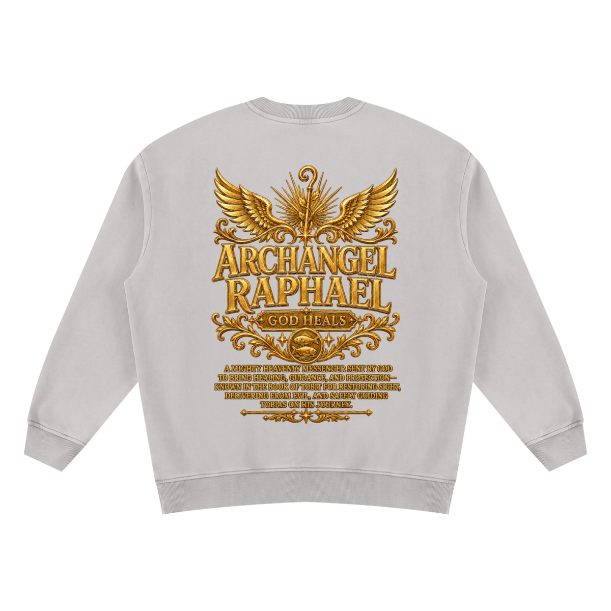 Jubilore "Raphael" Unisex Vintage Wash Fleece Sweatshirt