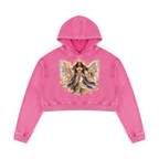 Jubiloré "Dominions" Women’s Mineral Washed Crop Hoodie