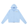 Jubiloré Women’s Raw Edge Full Zip Hoodie