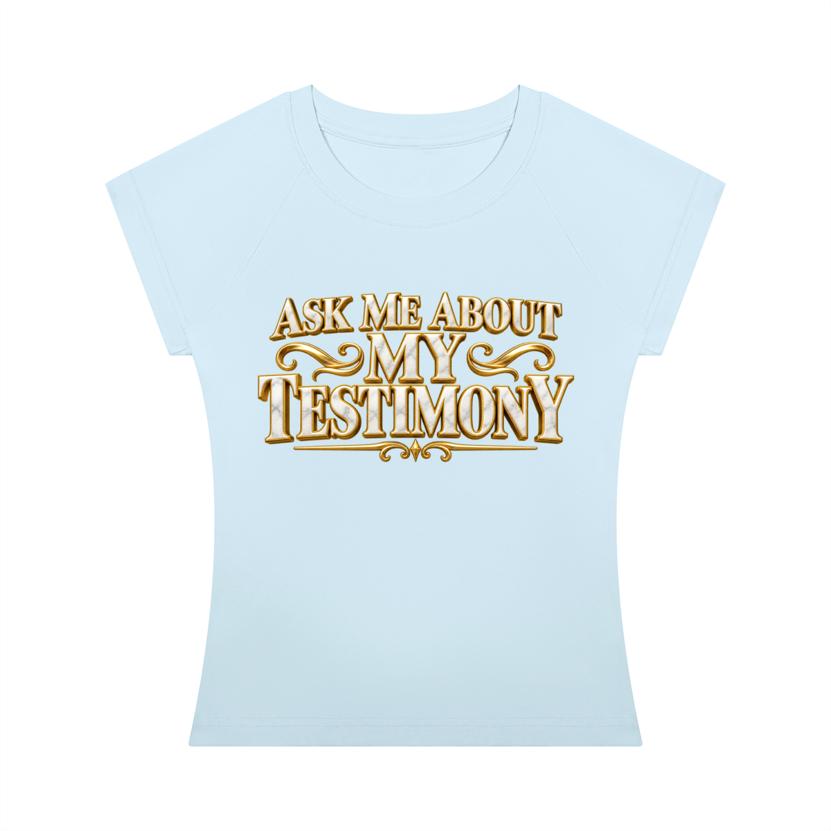 Jubiloré "AMMT" Women’s Slim Raglan T-Shirt
