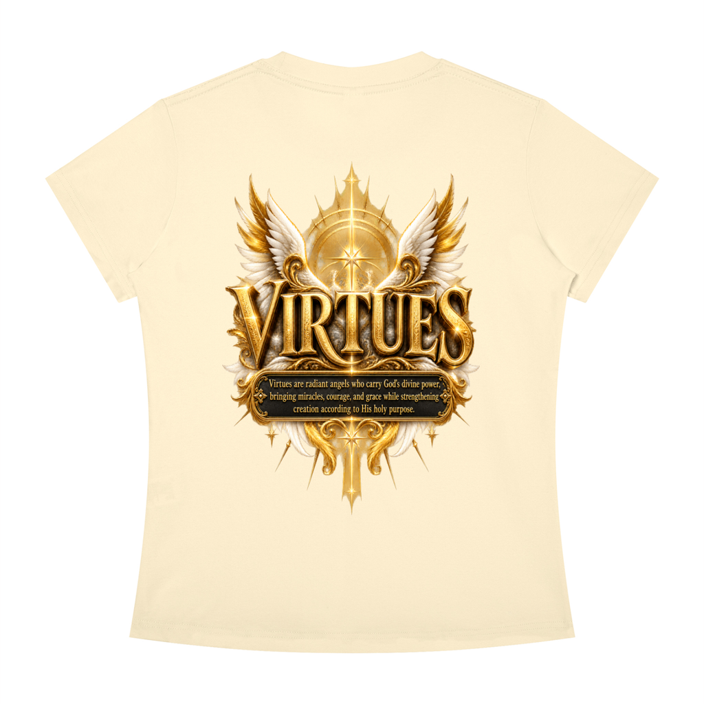 Jubiloré "Virtues" Women's Slim Fit Crewneck T-Shirt