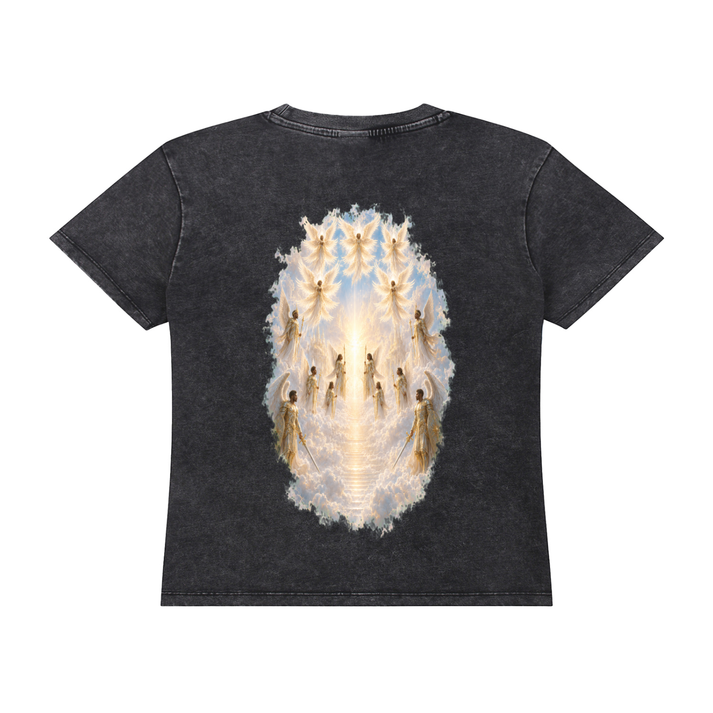 Jubiloré Angel Vintage Wash Drop Shoulder T-shirt