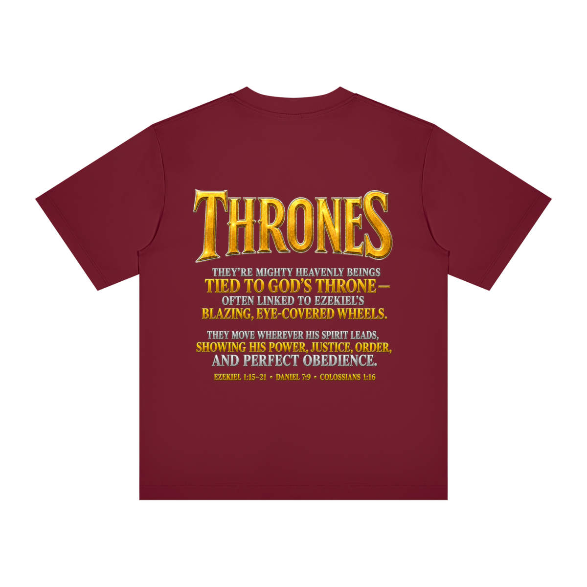 Jubilore Thrones Unisex Regular Crewneck T-Shirt