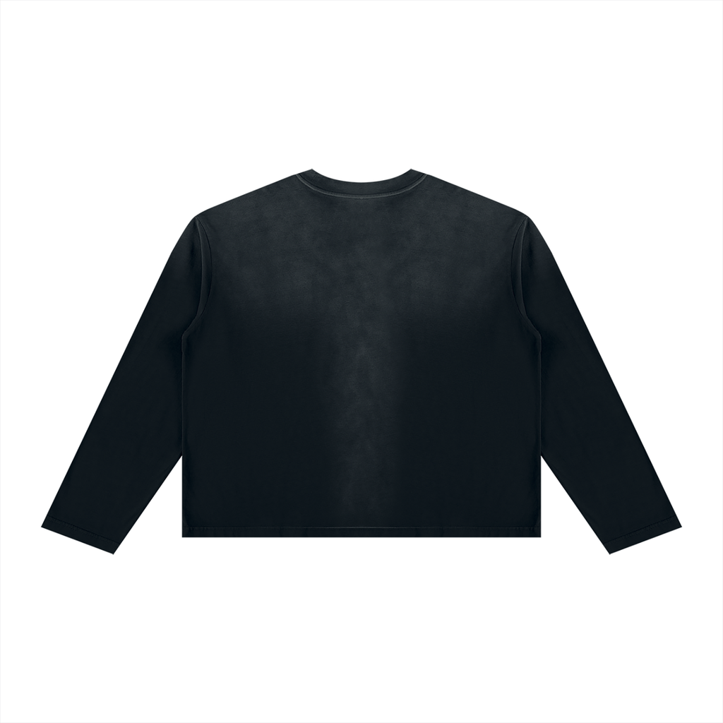Jubilore "NAE" Unisex Sunfade Boxy Long Sleeve T-Shirt