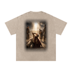 Jubilore “Paul” Snow Washed Oversized Cotton T-Shirt