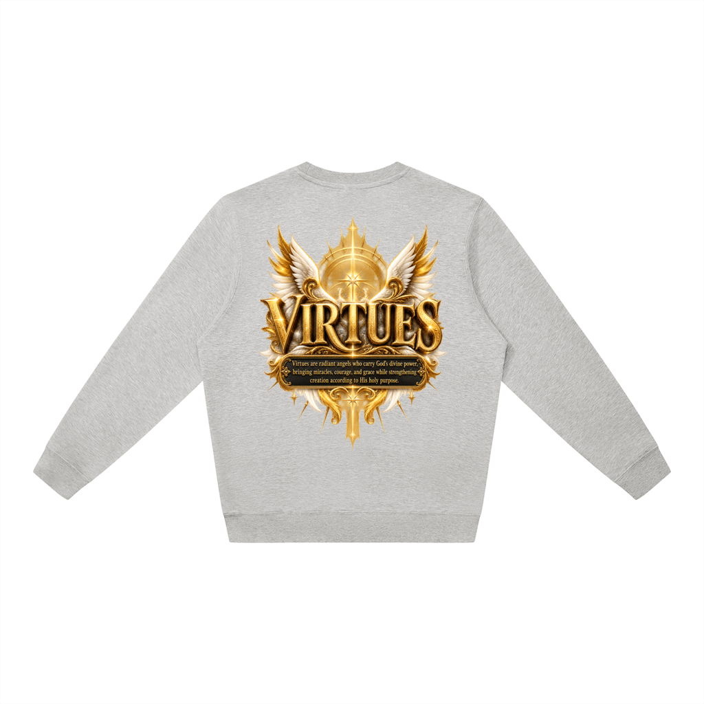 Jubilore "Virtues" Unisex Oversized Crewneck Sweatshirt