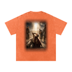 Jubilore “Paul” Snow Washed Oversized Cotton T-Shirt