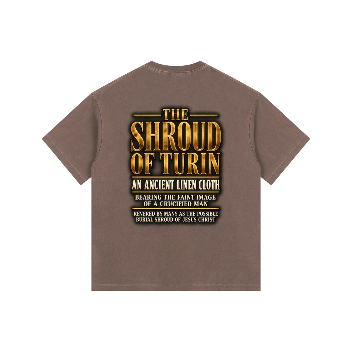 Jubilore "SOT" Vintage Washed Oversized Cotton T-Shirt
