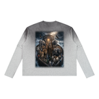 Jubilore "Noah" Unisex Vintage Wash Layered T-Shirt