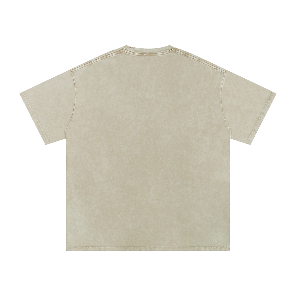 Jubilore "AAA" Snow Washed Oversized Cotton T-Shirt