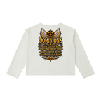 Jubiloré "Dominions" Women's Raw Hem Long Sleeve T-Shirt