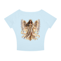 Jubiloré "Powers" Women’s Boatneck Raglan T-Shirt