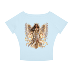 Jubiloré "Powers" Women’s Boatneck Raglan T-Shirt