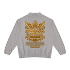 Jubilore "Raphael" Unisex Vintage Wash Collared Sweatshirt