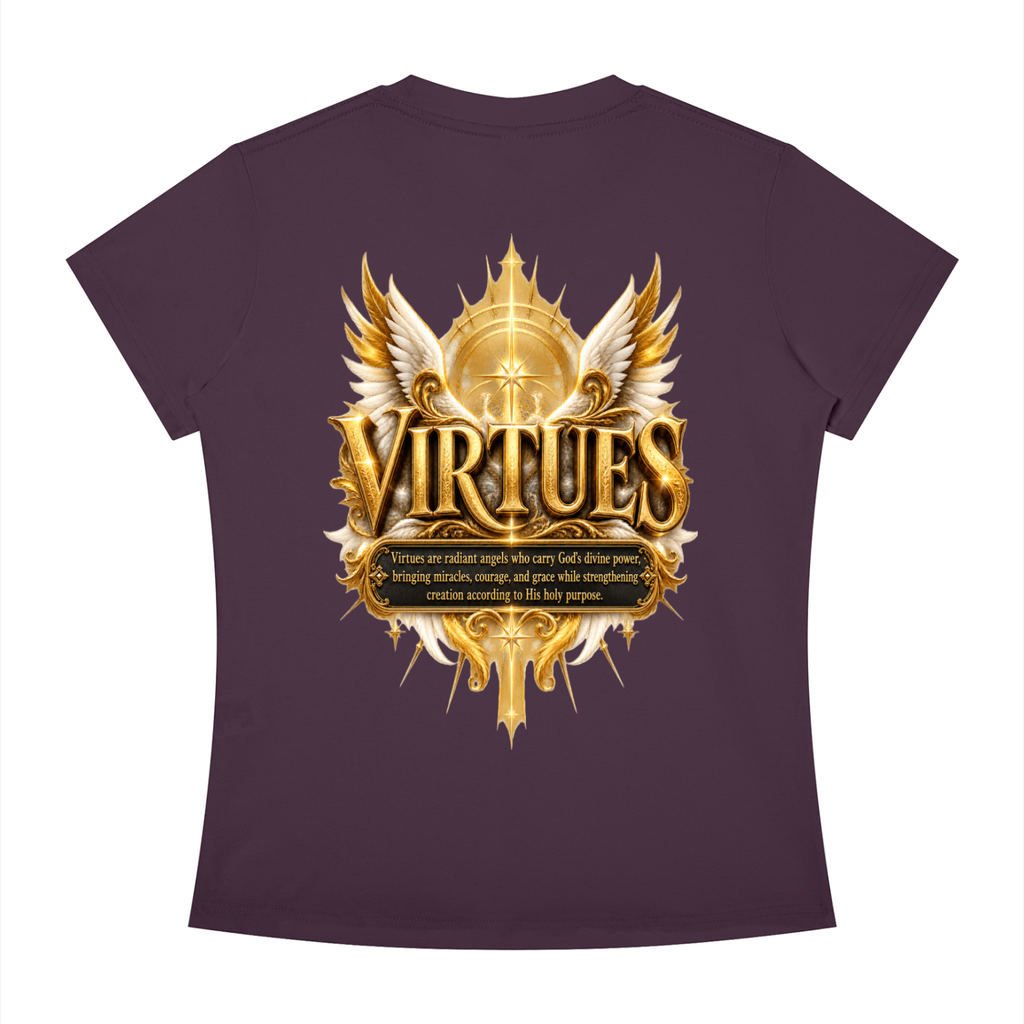 Jubiloré "Virtues" Women's Slim Fit Crewneck T-Shirt