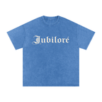Jubilore Snow Washed Oversized Cotton T-Shirt