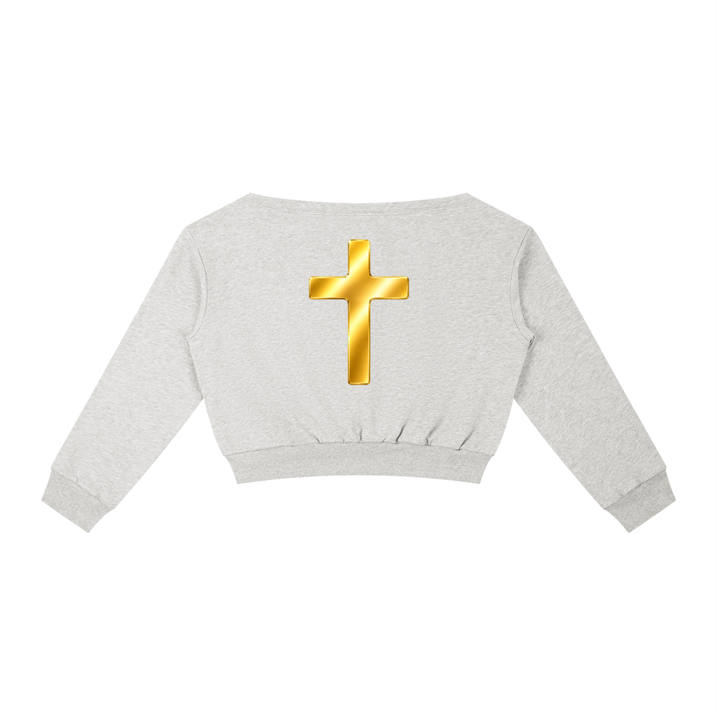 Jubiloré "BCA" Women's Off-Shoulder Sweatshirt