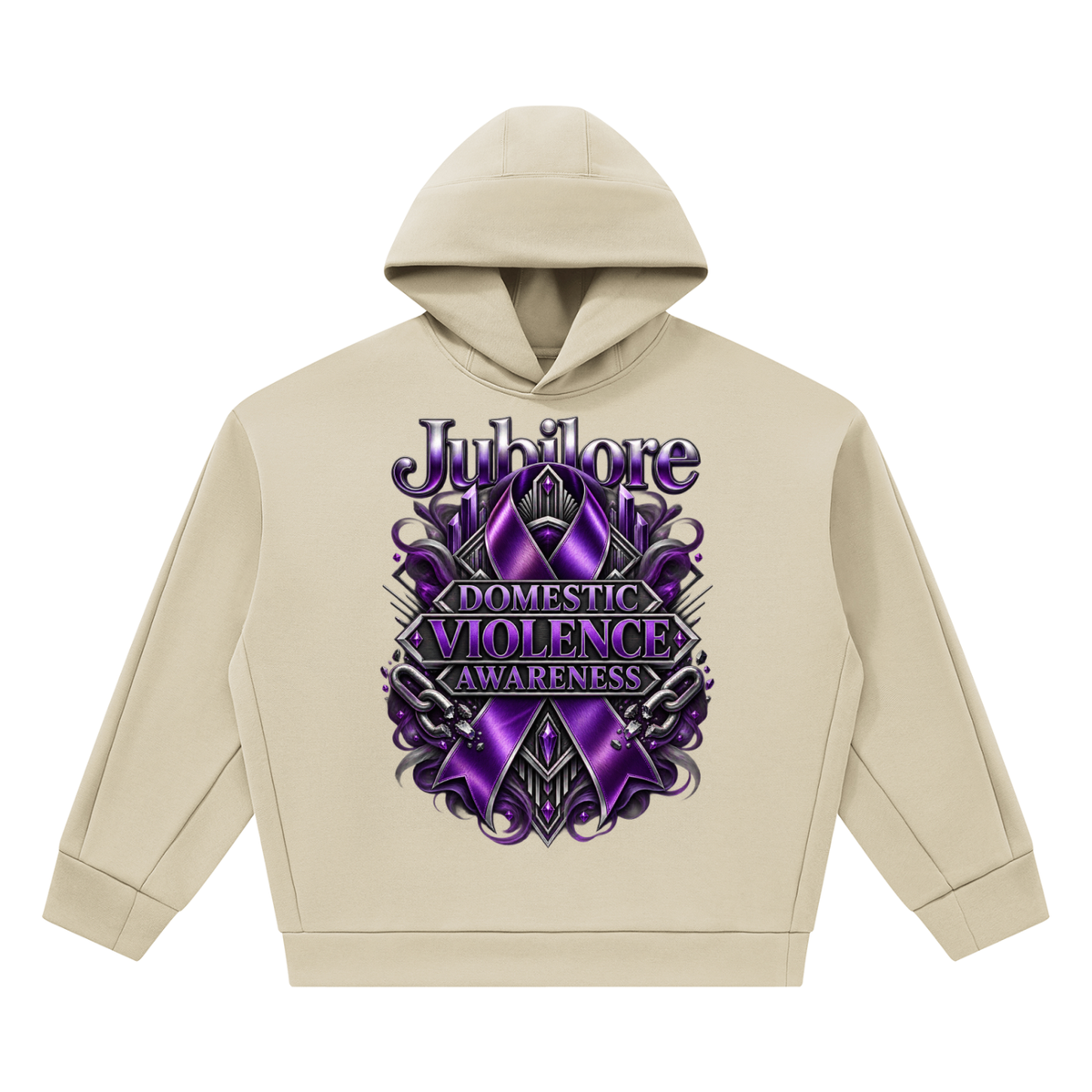 Jubilore "DVA" Unisex Heavyweight Fleece Boxy Hoodie