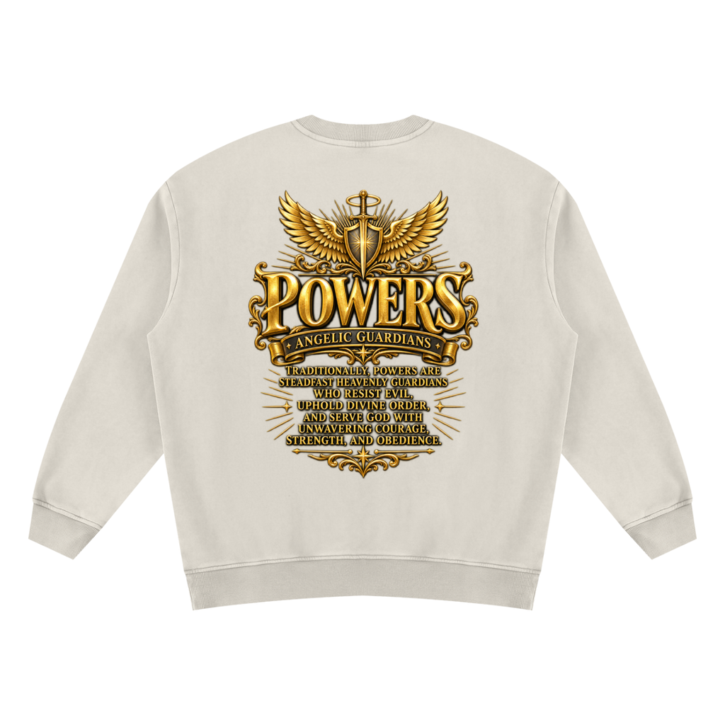 Jubilore "Powers" Unisex Vintage Wash Fleece Sweatshirt