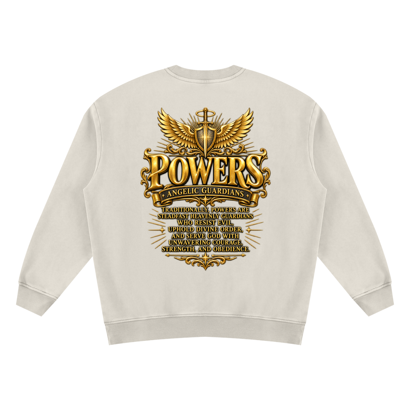 Jubilore "Powers" Unisex Vintage Wash Fleece Sweatshirt