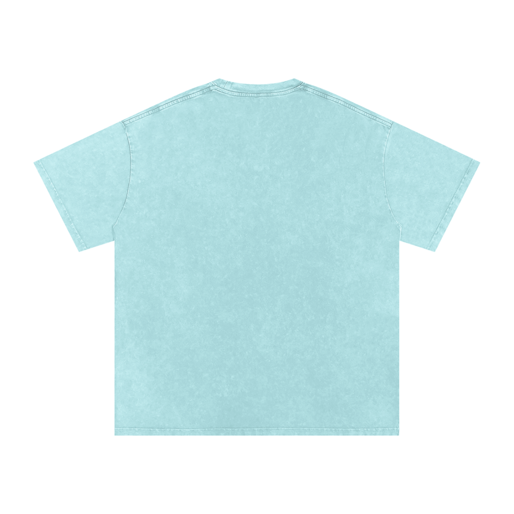 Jubilore "CC" Snow Washed Oversized Cotton T-Shirt
