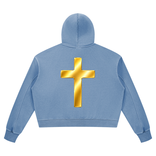 Jubiloré "BCA" Women’s Vintage Wash Heavyweight Hoodie