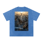 Jubilore "Three Wise Men" Snow Washed Oversized Cotton T-Shirt