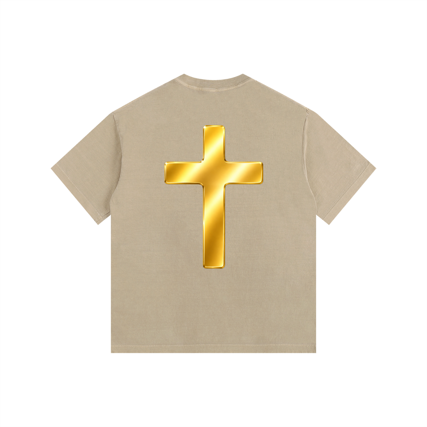 Jubilore "Jesus Is LORD" Vintage Washed Oversized Cotton T-Shirt