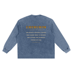 Jubilore Cherubim Snow Washed Frayed Edge T-Shirt