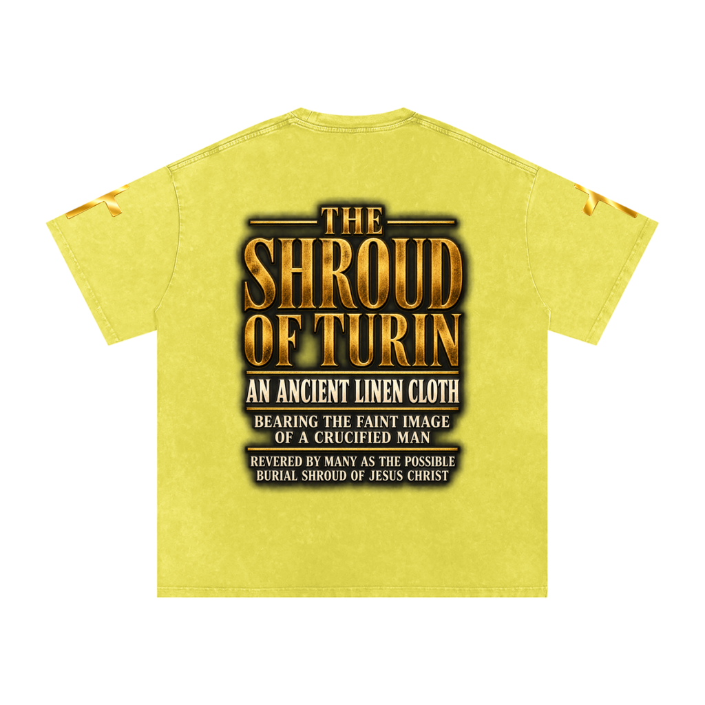 Jubilore "SOT" Snow Washed Oversized Cotton T-Shirt
