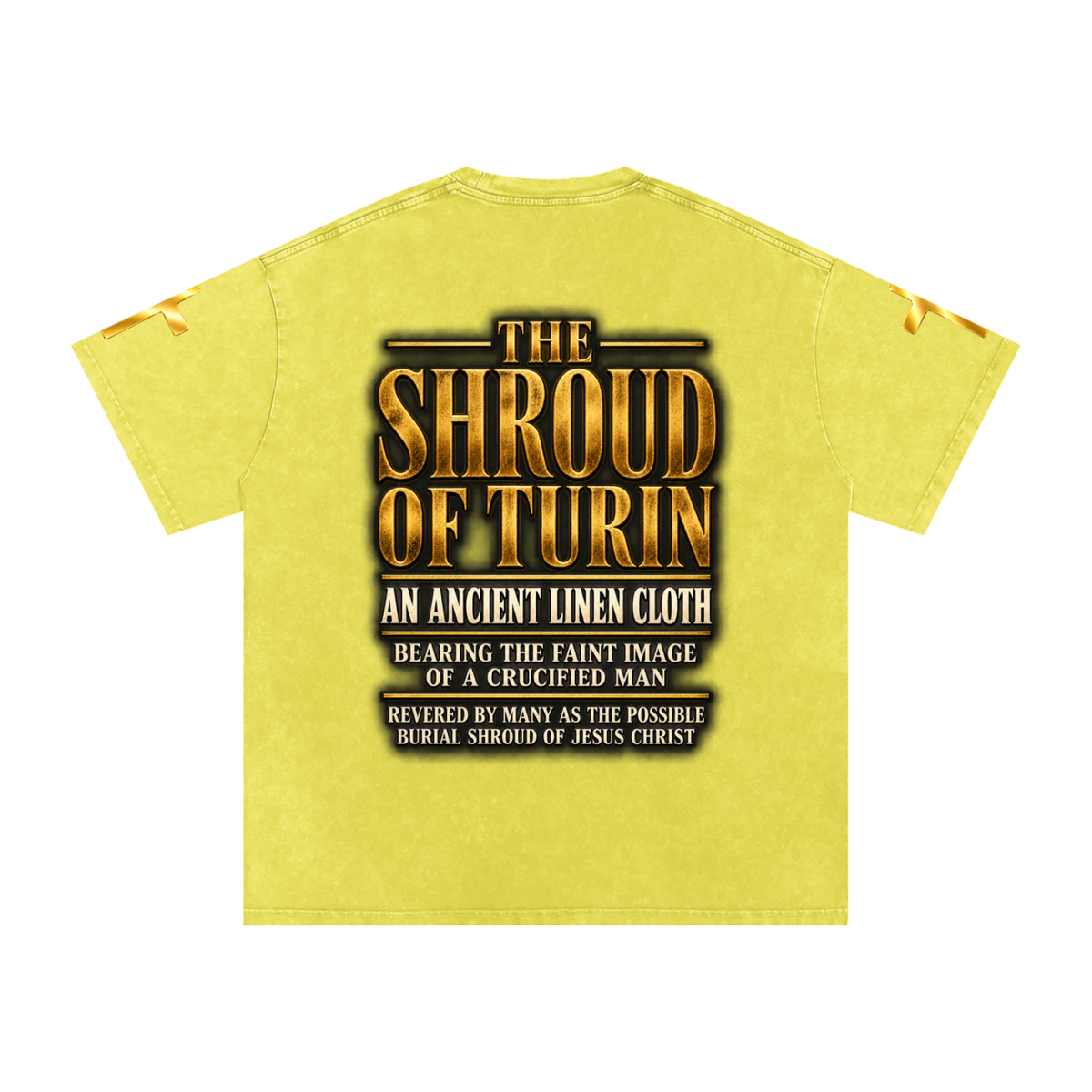 Jubilore "SOT" Snow Washed Oversized Cotton T-Shirt