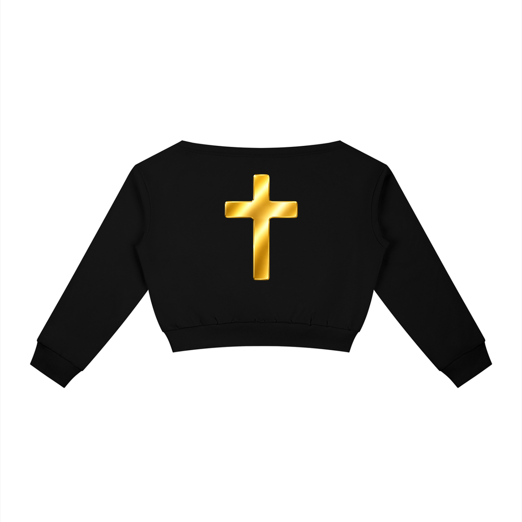 Jubiloré "BCA" Women's Off-Shoulder Sweatshirt