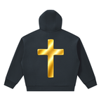 Jubilore "Jesus Is LORD" Unisex Heavyweight Fleece Boxy Hoodie