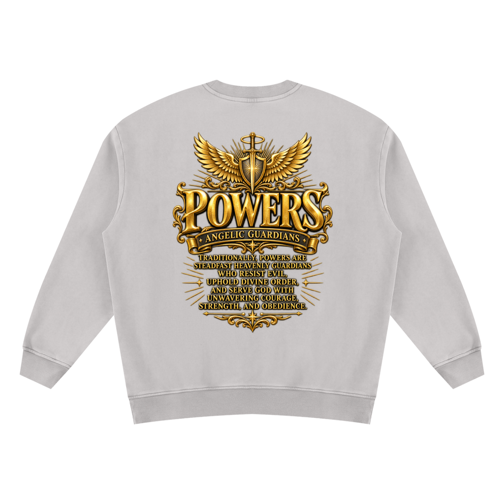 Jubilore "Powers" Unisex Vintage Wash Fleece Sweatshirt